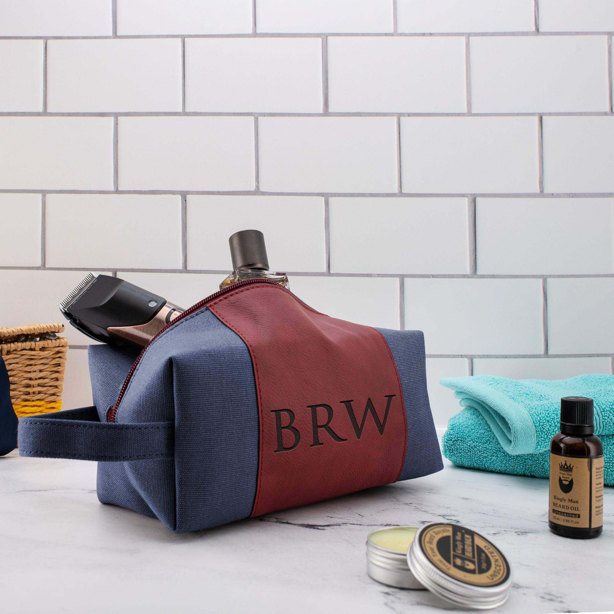 Initial best sale toiletry bag