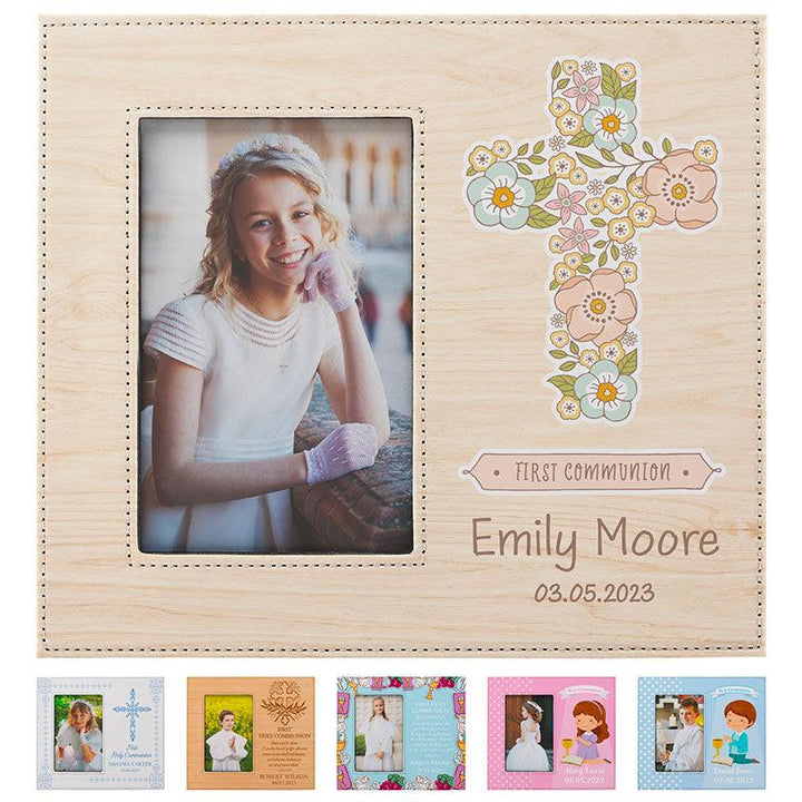 Canvas First Communion Day Frame - GiftShire