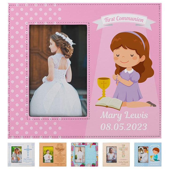 Canvas First Communion Day Frame - GiftShire