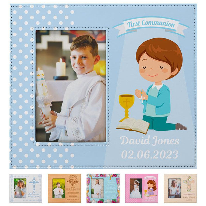 Canvas First Communion Day Frame - GiftShire