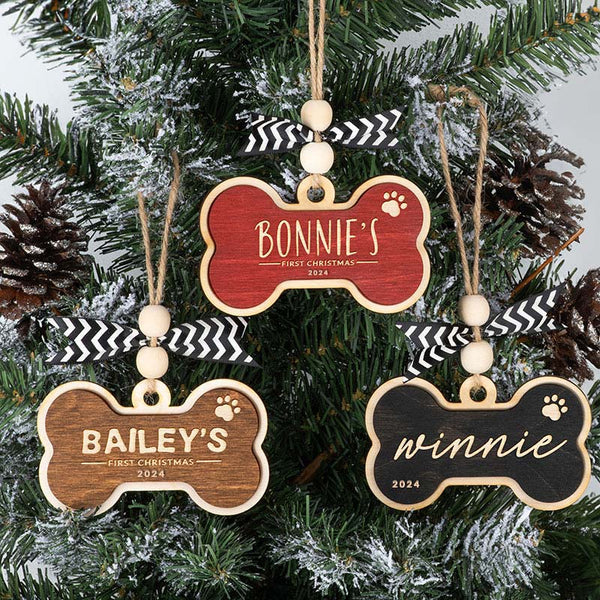 Custom Bone Ornament Christmas Decor