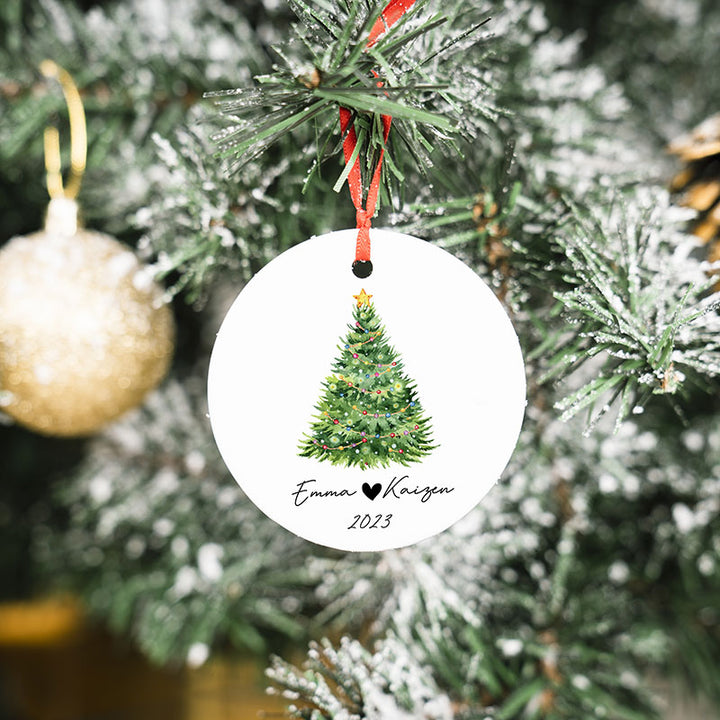 Custom Christmas Ornament Tree Decoration - GiftShire