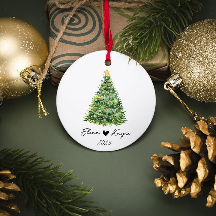 Custom Christmas Ornament Tree Decoration - GiftShire