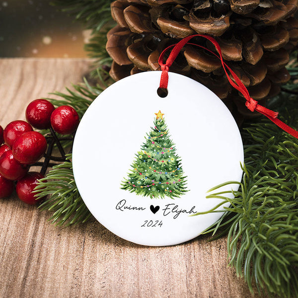 Custom Christmas Ornament Tree Decoration - GiftShire