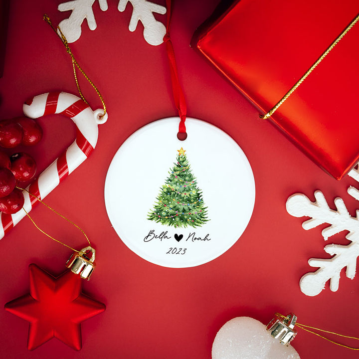 Custom Christmas Ornament Tree Decoration - GiftShire