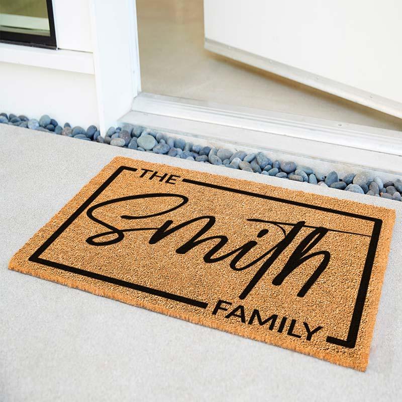 Mothers day/door mat/ Doormat/ Personalized Mat/Front Door Mat /Personalized Door Mat/Welcome Mat/ Gift/Wedding Gift/Family Mat/ popular