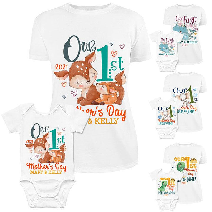 First Mother’s Day Matching T-shirts - GiftShire