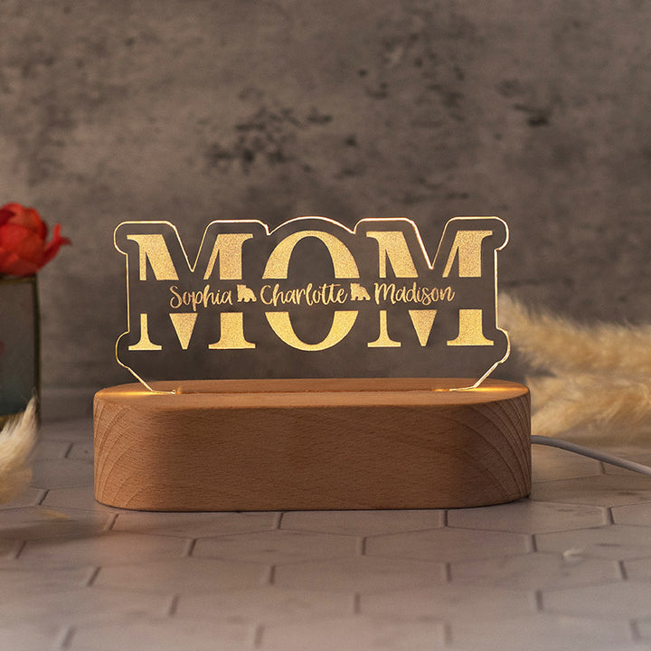 Led Light Mom Sign - GiftShire