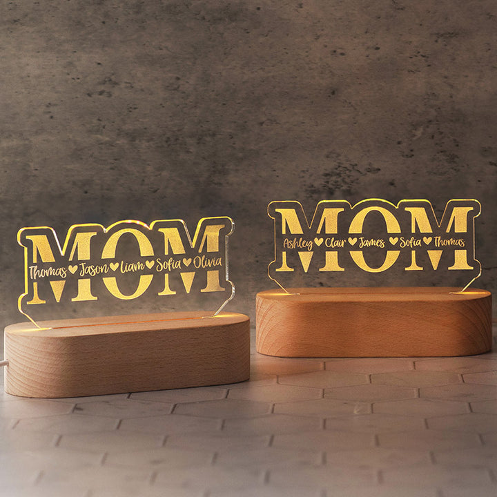 Led Light Mom Sign - GiftShire