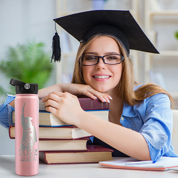 Her Personalized Water Bottle: Perfect Graduation Gift