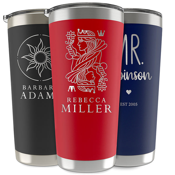 Personalized His & Hers Tumblers - Matching Gift For Couples