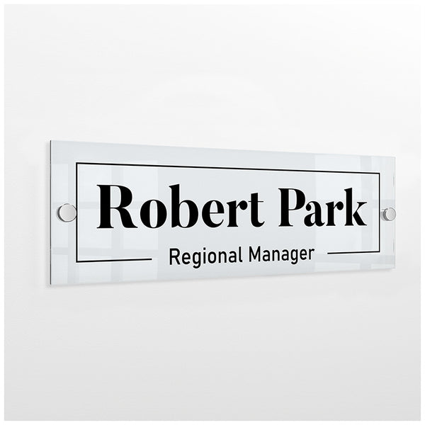 Personalized Wall Mount Name Plate