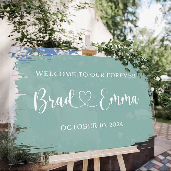Welcome Sign For Wedding
