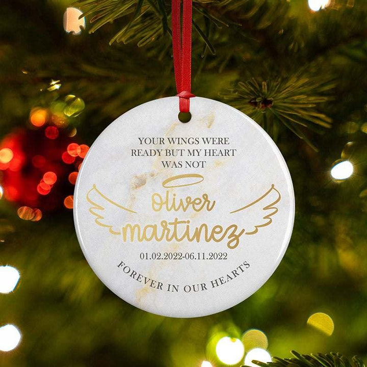 Personalized Baby Loss Ornament - GiftShire